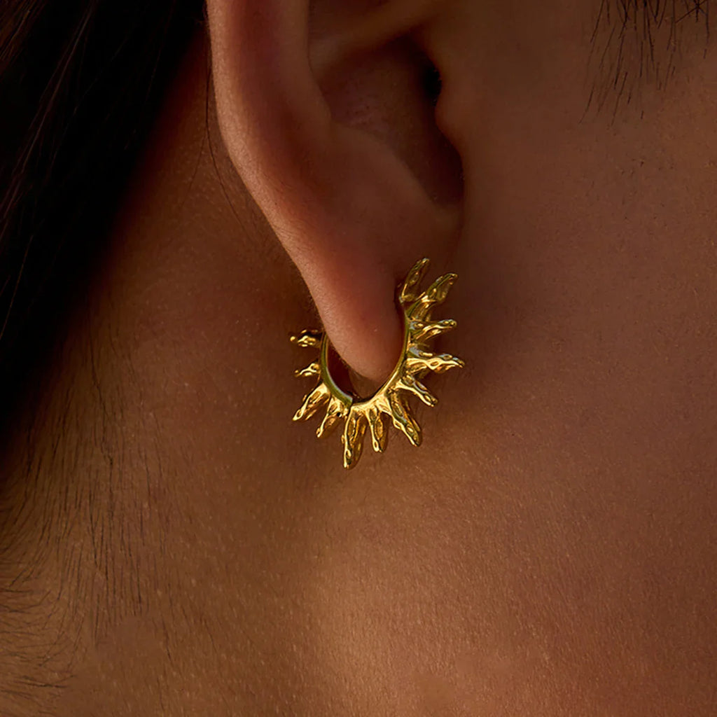 Aretes Aros Sol