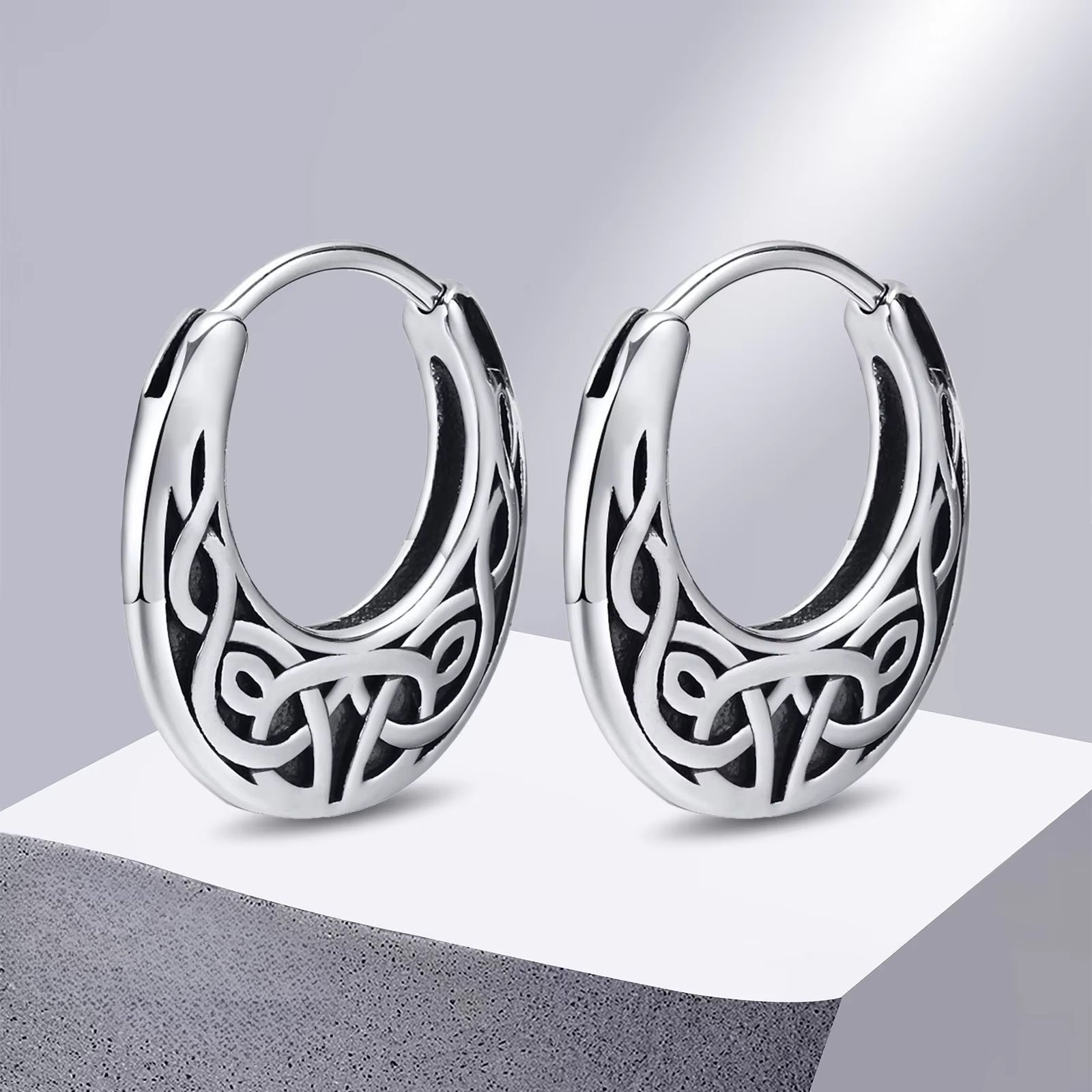 Aretes Aros Viking Nórdico 