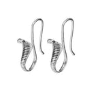 Aretes Egipto Cobra plata