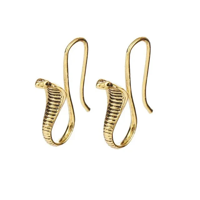 Aretes Egipto Cobra oro