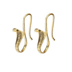 Aretes Egipto Cobra oro