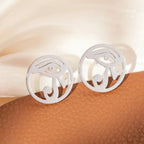 Aretes Egipto Ojo de Horus plata