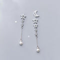 Aretes Estrella de plata