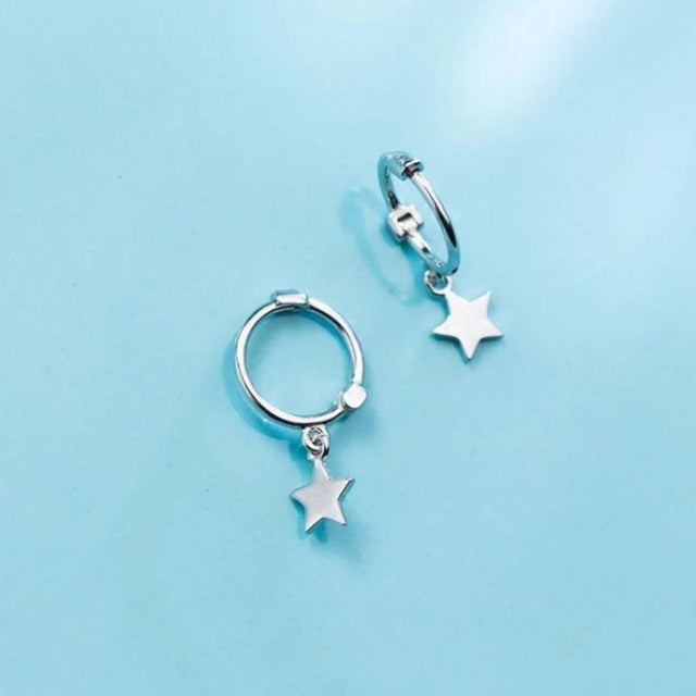 Aretes Estrella de Plata