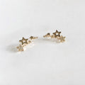 Aretes Estrella Piercing oro