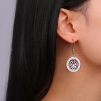 Pendientes de Mujer Colgantes Flor de Loto Dawapara