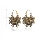 Aretes para Mujer Mandala Flor