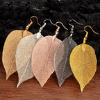 Aretes Hoja Bohemia