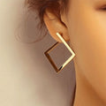 Aretes Geométricos de Oro