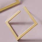 Aretes Geométricos de Oro