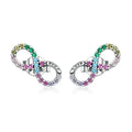 Aretes Infinito Multicolor