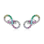 Aretes Infinito Multicolor
