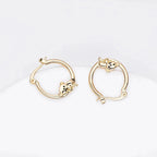 Aretes de Aro Koala