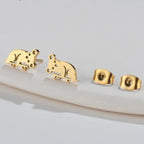 Aretes de Koala Adorables en Oro