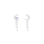 Aretes Luna y Mariposas