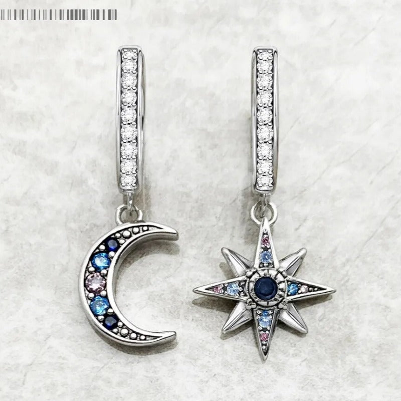 Aretes Noche Estrellada - Exception® plata