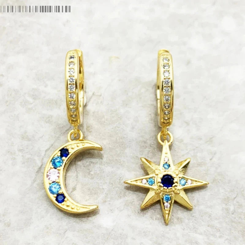 Aretes Noche Estrellada - Exception® oro