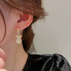 Aretes de Oso Translúcido