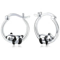 Aretes Panda Acostado