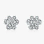 Aretes de Garra con Circonio en Plata 