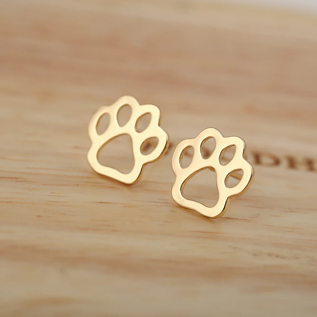 Aretes Patas oro