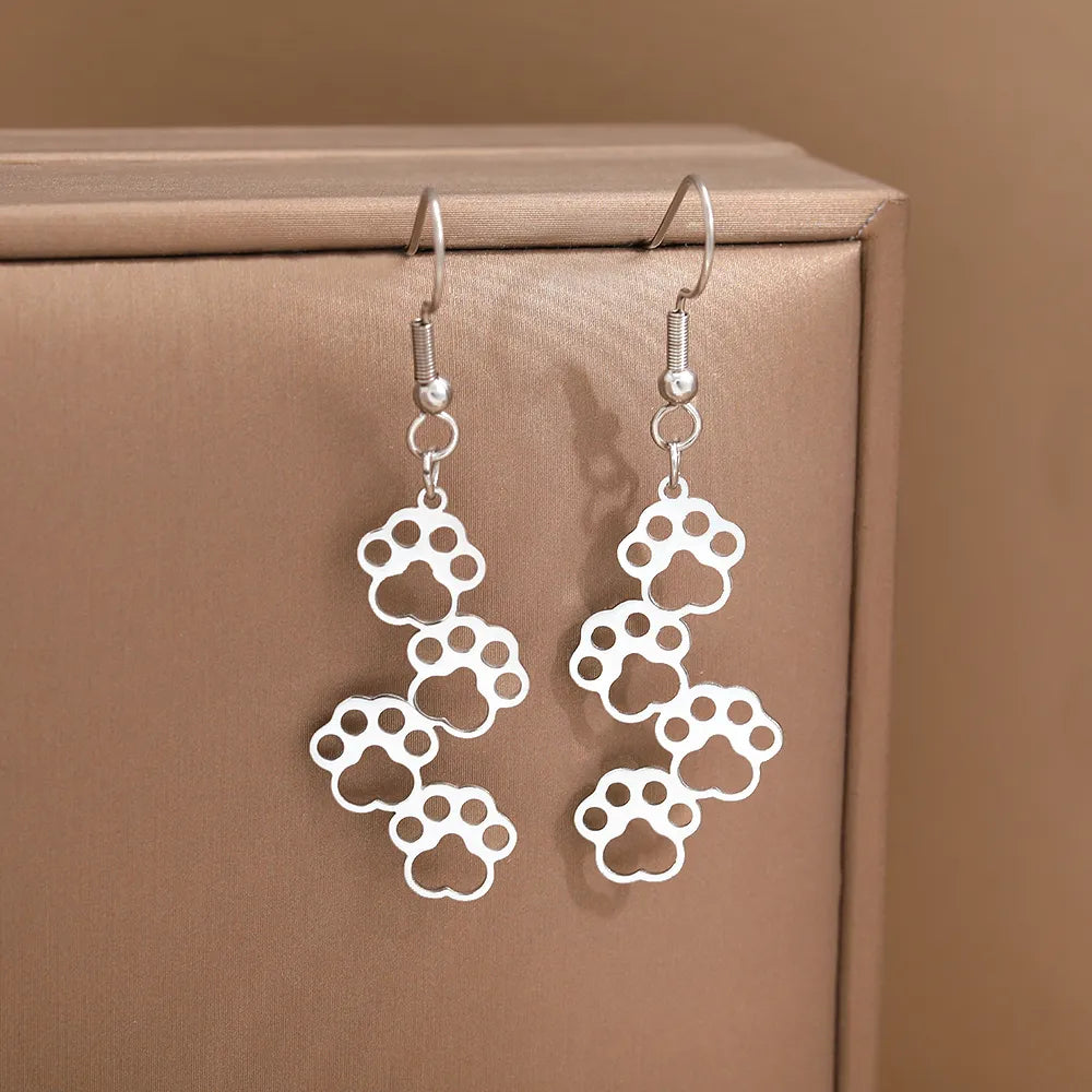 Aretes Pattes de plata