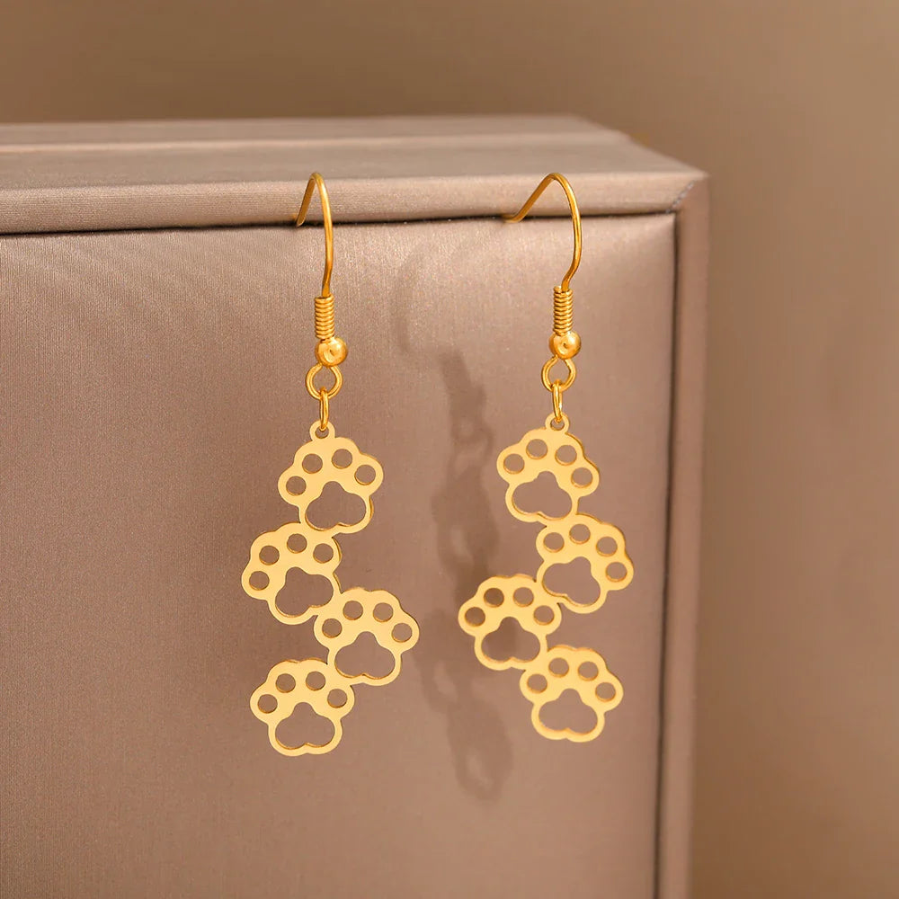 Aretes Pattes de oro