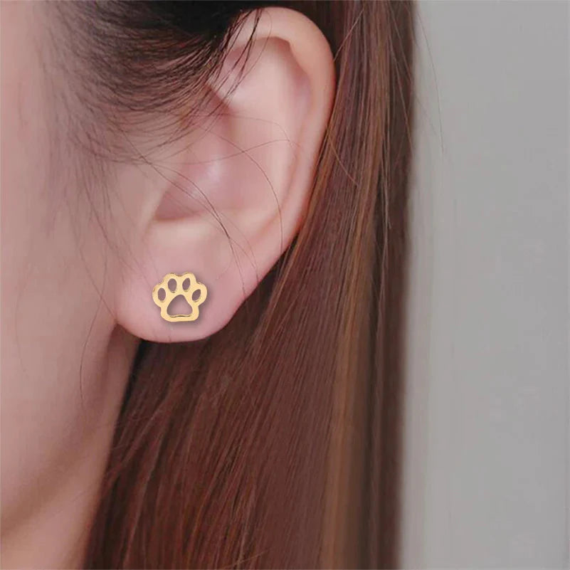 Aretes Patas oro