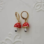 Aretes Colgantes de Champiñón