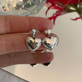 Aretes Colgantes de Corazón para Mujer
