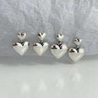 Aretes Colgantes de Corazón para Mujer