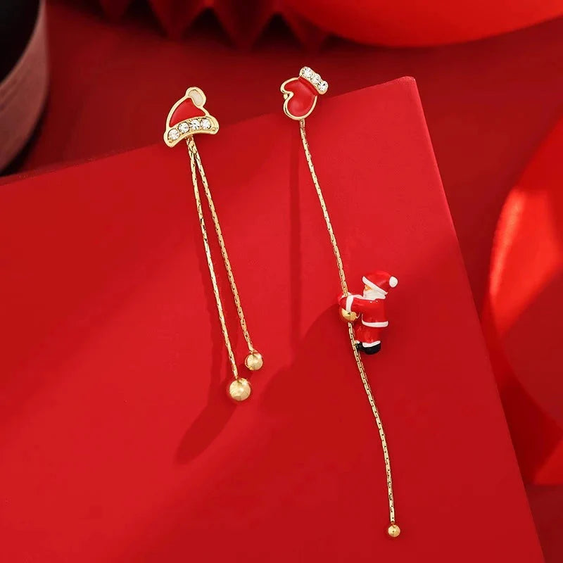 Pendientes Colgantes de Navidad