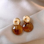 Aretes Colgantes de Protección con Ojo de Tigre