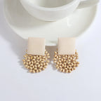 Pendientes Colgantes de Estilo Bohemio Efecto Natural