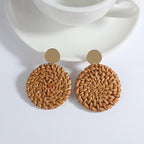 Pendientes Colgantes de Estilo Bohemio Efecto Natural