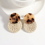 Pendientes Colgantes de Estilo Bohemio Efecto Natural