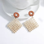 Pendientes Colgantes de Estilo Bohemio Efecto Natural