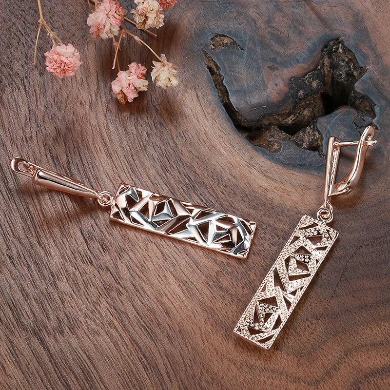 Aretes Colgantes Étnicos Modernos