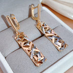 Aretes Colgantes Étnicos Modernos