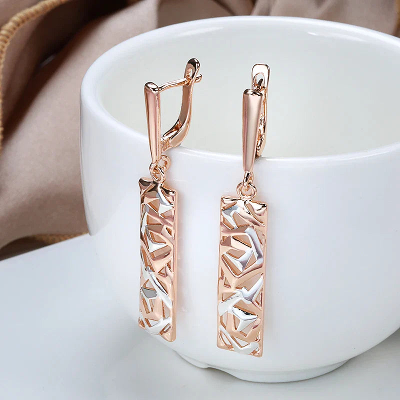 Aretes Colgantes Étnicos Modernos