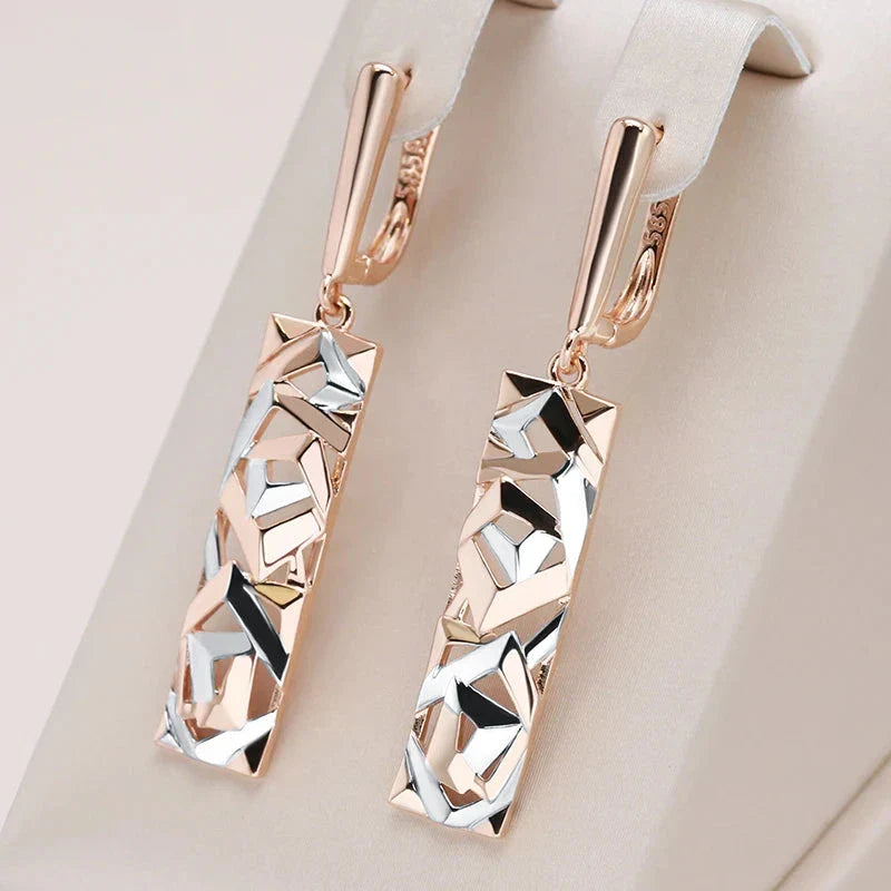 Aretes Colgantes Étnicos Modernos