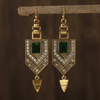 Pendientes Colgantes para Mujer de Estilo Étnico en Oro