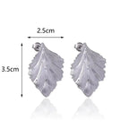 Aretes Colgantes de Hojas para Mujer