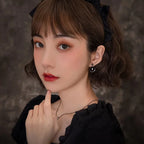 Aretes Colgantes Luna y Estrellas