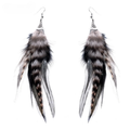 Pendientes Colgantes de Plumas de Faisán