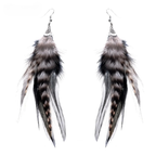 Pendientes Colgantes de Plumas de Faisán