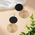 Pendientes Colgantes Redondos Estilo Bohemio Chic