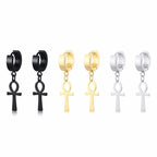 Aretes Colgantes Estilo Egipcio Cruz Ankh