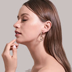 Aretes Colgantes de Calavera para Hombre o Mujer en plata