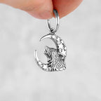 Aretes Colgantes Vikingos Fenrir